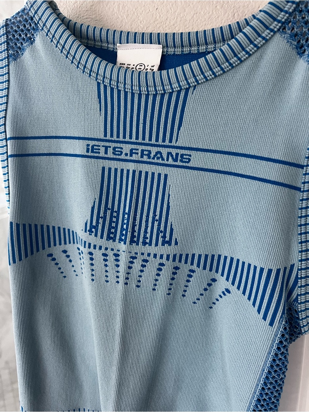 Women’s Medium Urban Outfitters Blue Iets Frans Tank Top - Picture 6 of 13